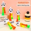 Футбольная дудка Спортивный пластиковый футбольный реквизит для мероприятий и подарок для болельщиков