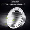 Dryer Vent Cover Air Exhaust Pipe Grille Stainless Steel Flat Ducting With Razor Sharp Edges Wall Inlet with Built-in Fly Screen Mesh Ventilation