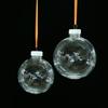 Puntos Прозрачный круглый шар для рождественской вечеринки дома, рождественская елка, подвесной кулон, декор