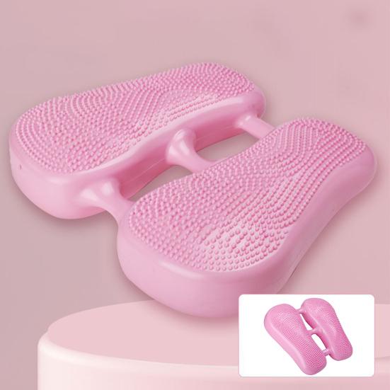 Надувной степпер с противоскользящим покрытием для йоги, тренировки равновесия, педальный тренажер, коврик для домашнего офиса, тренажерного зала, многофункциональный воздушный степпер, портативное фитнес-оборудование