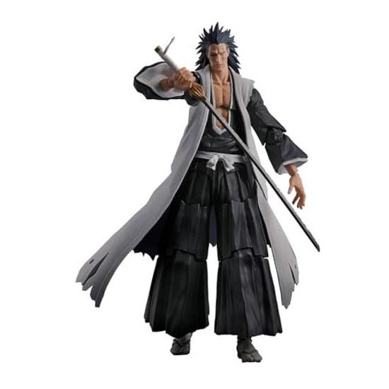 НАРОДЫ ТАМАШИИ SH. Figuarts BLEACH Тысячелетняя кровавая война Кенпачи Зараки Примерно 170 мм ПВХ АБС Окрашенная фигурка