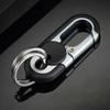 Belt Clip Keychain Anti-Loss Car Key Holder Zinc Alloy Minimalist Design Quick Release Clip for Men Automotive Keys Motorcycle Keychain