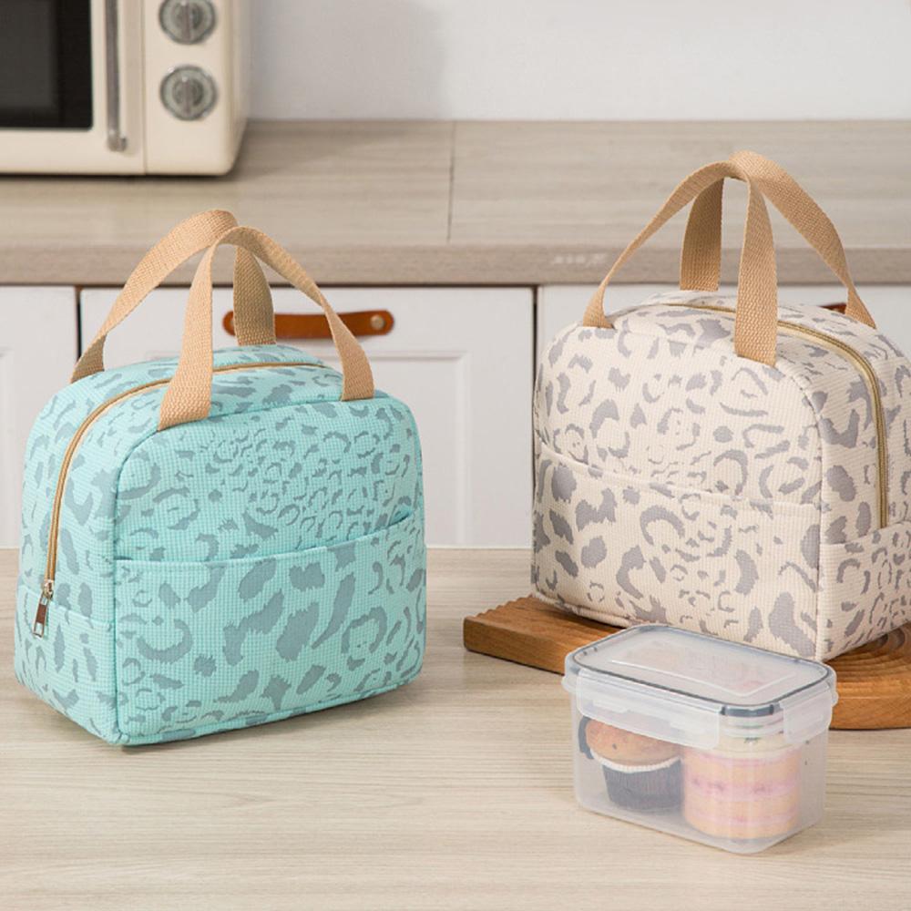 Большая вместительная сумка для обеда, сумка-холодильник для еды, алюминиевая фольга, термосумка на молнии, водонепроницаемая сумка для пикника, портативная сумка для обеда