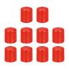 DMiotech 10 шт. 27 мм Внутренний диаметр Красные Защитные колпачки для винтов Резиновые заглушки Накладки на болты для мебели Трубы