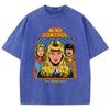 Mind Control Cartoon Printing Women Wash Clothes Tshirts Street Breathy Tee Tops Cool Summer T Shirts Female