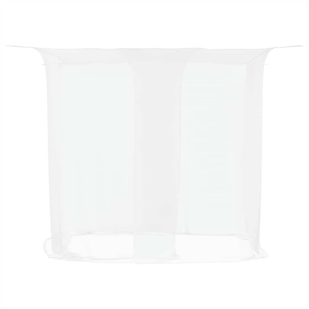 Hanging Mosquito Net 156 Mesh White 220 x 120 x 150 cm