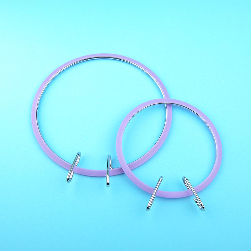 Набор для вышивания своими руками с регулируемым металлическим обручем 7,25 дюйма для вышивки крестом в стиле Сучжоу