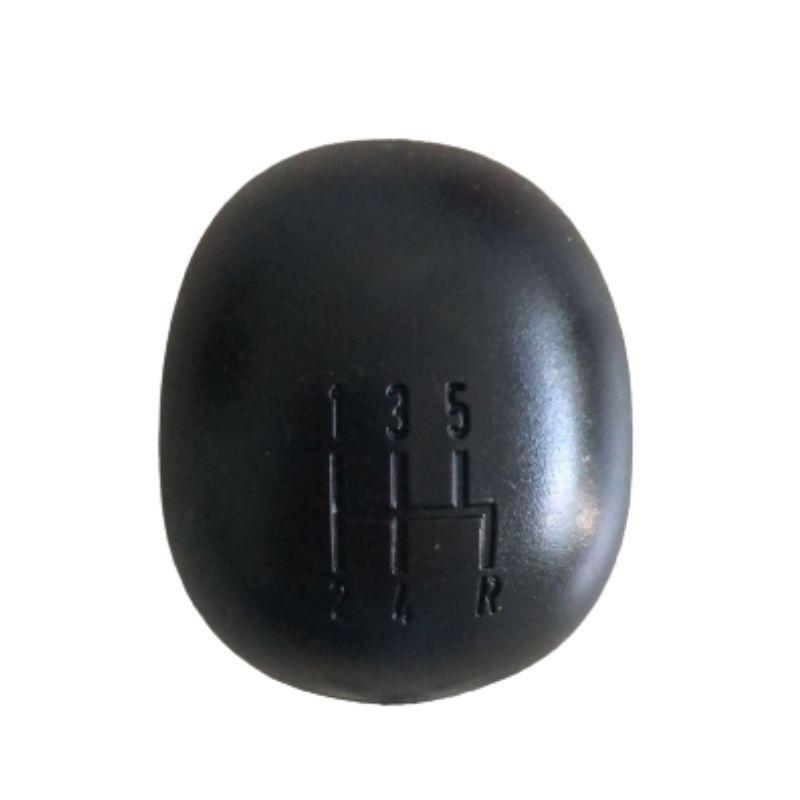 Short Type Gear Shift Knob Black Leather For Marea Bravo Liberty Oem 176972080