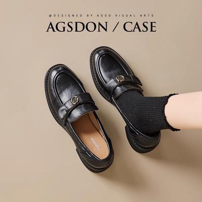 Августин новая осенне-зимняя платформа из бархата в британском ретро-стиле черные деловые маленькие кожаные туфли