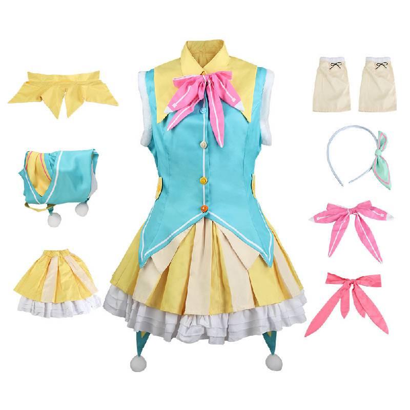 Sekai Colorful Project Stage Kusanagi Nene Cosplay Wig Miku Performance Costume