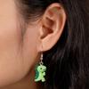 Animal Shape Dinosaur Earrings With Handcrafted Art For Women Jewelry Casual