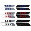 RUNTB1 Metal GTI Logo Side Fender Emblem Bumper Strip for VW Volkswagen Golf MK5 3 4 5 6 7 Polo Passat Jetta Tiguan Beetle Touran Bora