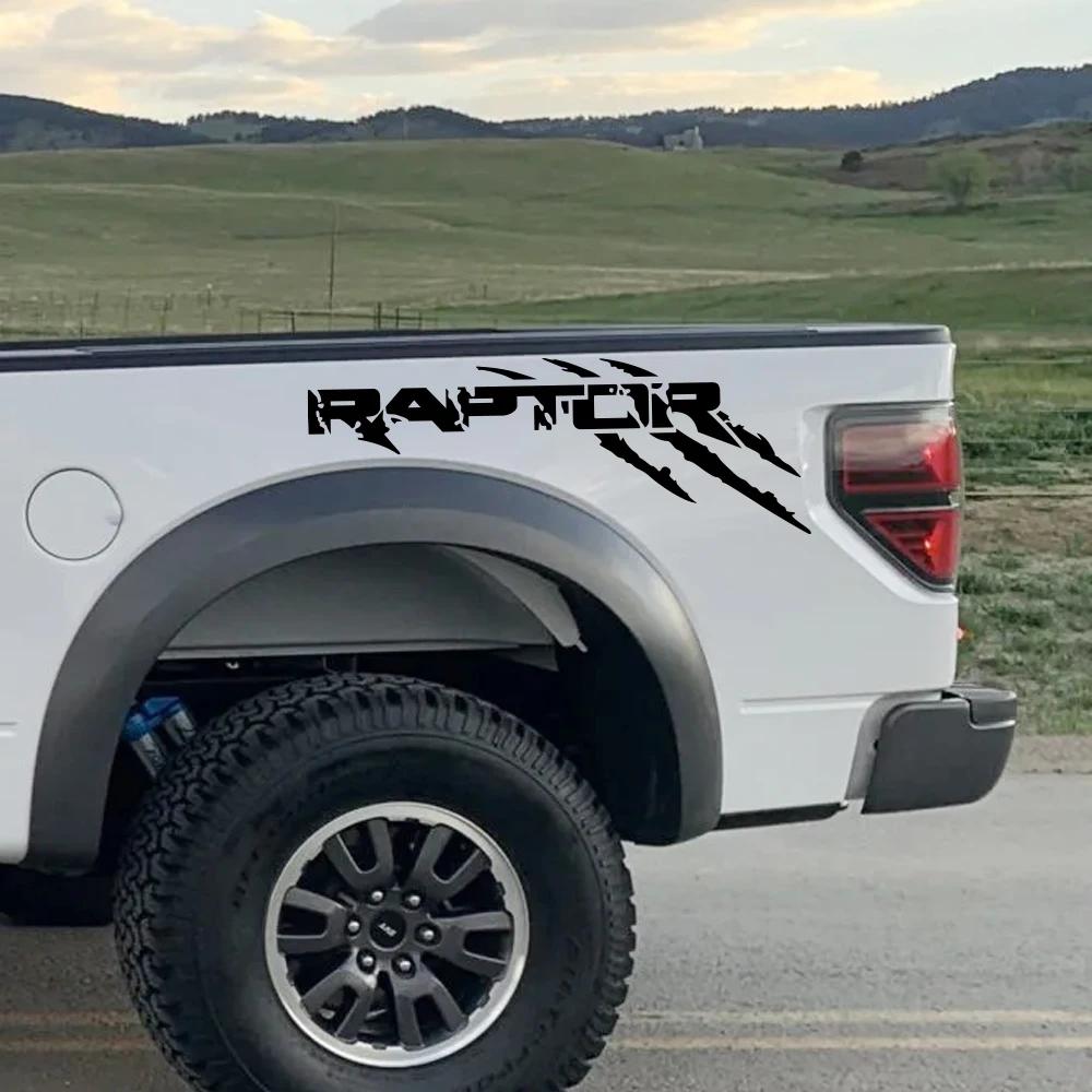 PCKF8 Автомобильные Графические Наклейки Стиль Когтя Для Ford F 150 Ranger Raptor Пикап Борт Грузовика Боковая Декоративная Наклейка Чехол Аксессуары Для Тюнинга Авто