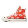 Chuck 70 High Summer Spirit - Женские кроссовки Bright Poppy Orange Egret Black 571919C