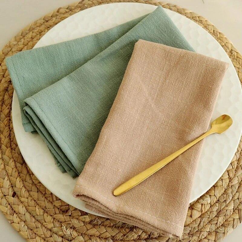 Cloth Table Placemats Heat Insulation Anti-skidding Tea Coffee Cup Coasters For Dining Tables Kitchen Decoration Accessories