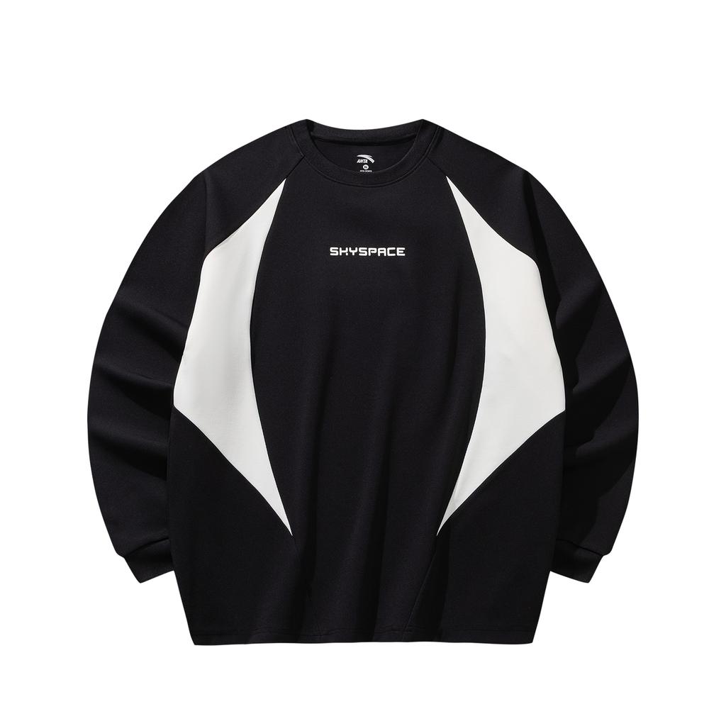 Anta Sweatshirt Men's Black White 952611401-3