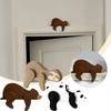 Stable Wooden Animal Ornament Mobility Woodland Bear Figurine  Nursery Decor