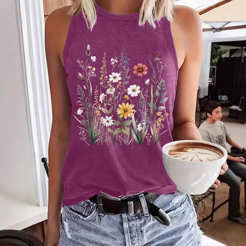 Весенне-летний топ Футболка Круглый вырез Пуловер Жилет