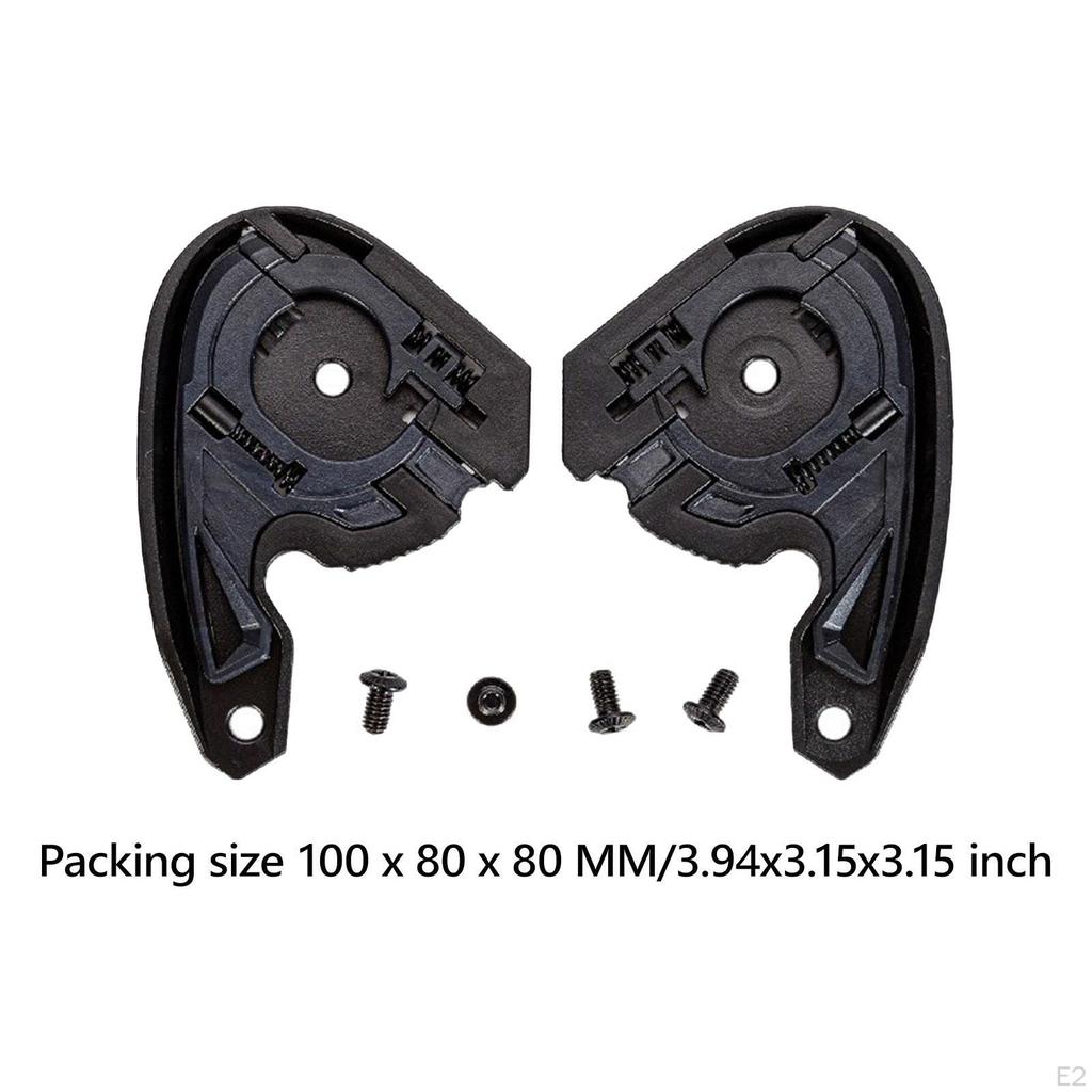 Основание для открытого шлема, пластина для визора мотоцикла, запасные части, крепление линз