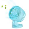 Портативный мини-настольный вентилятор USB ультра-тихий вентилятор с регулировкой на 45 градусов для домашнего офиса DesktopBlue