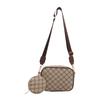 Stylish Urban Chic Pu Shoulder Bag For Women With Classic Plaid Design Trendy And Functional