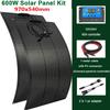 600 Вт 300 Вт комплект солнечных панелей 18 В гибкие монокристаллические солнечные элементы зарядное устройство для кемпинга на открытом воздухе яхты автодома автомобиля лодки