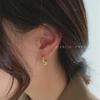 Изысканные круглые серьги из циркония: Модный корейский стиль для женщин 2021 года