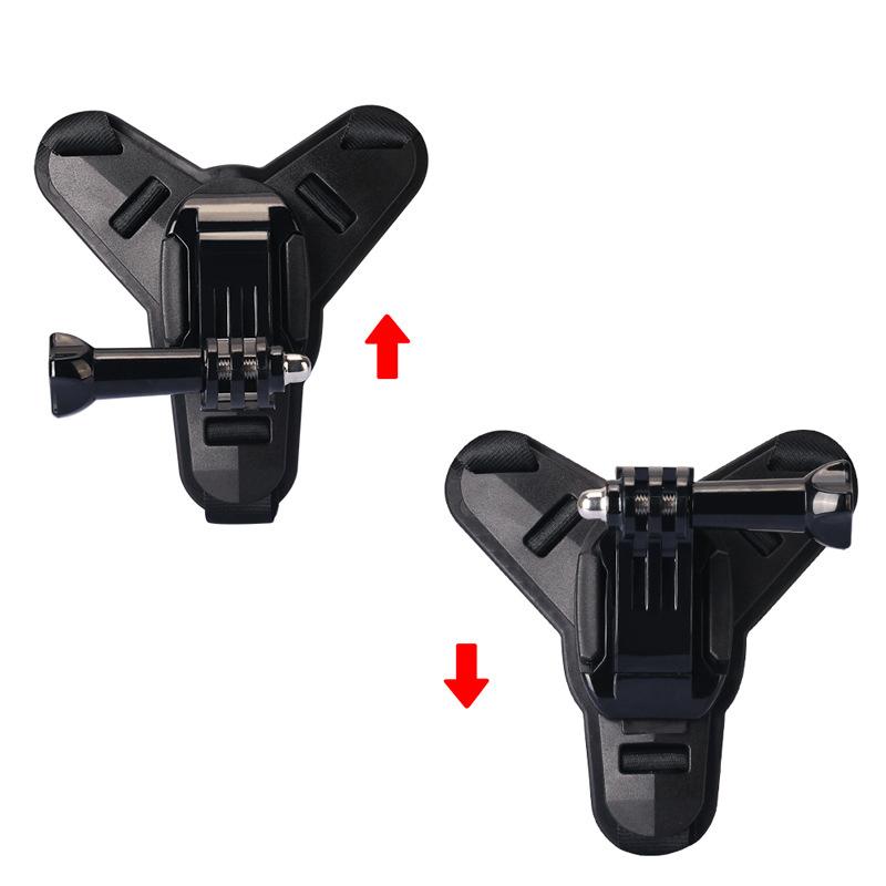 Motorcycle Helmet Chin Mount for GoPro Hero 6 5 Action Sports Camera Holder Motorcycle Stander Go Pro Accessory