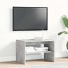 VidaXL Meuble TV gris béton 60x40x40 cm bois d'ingénierie, unité TV, console TV, banc TV, meuble de télévision, meuble 859103