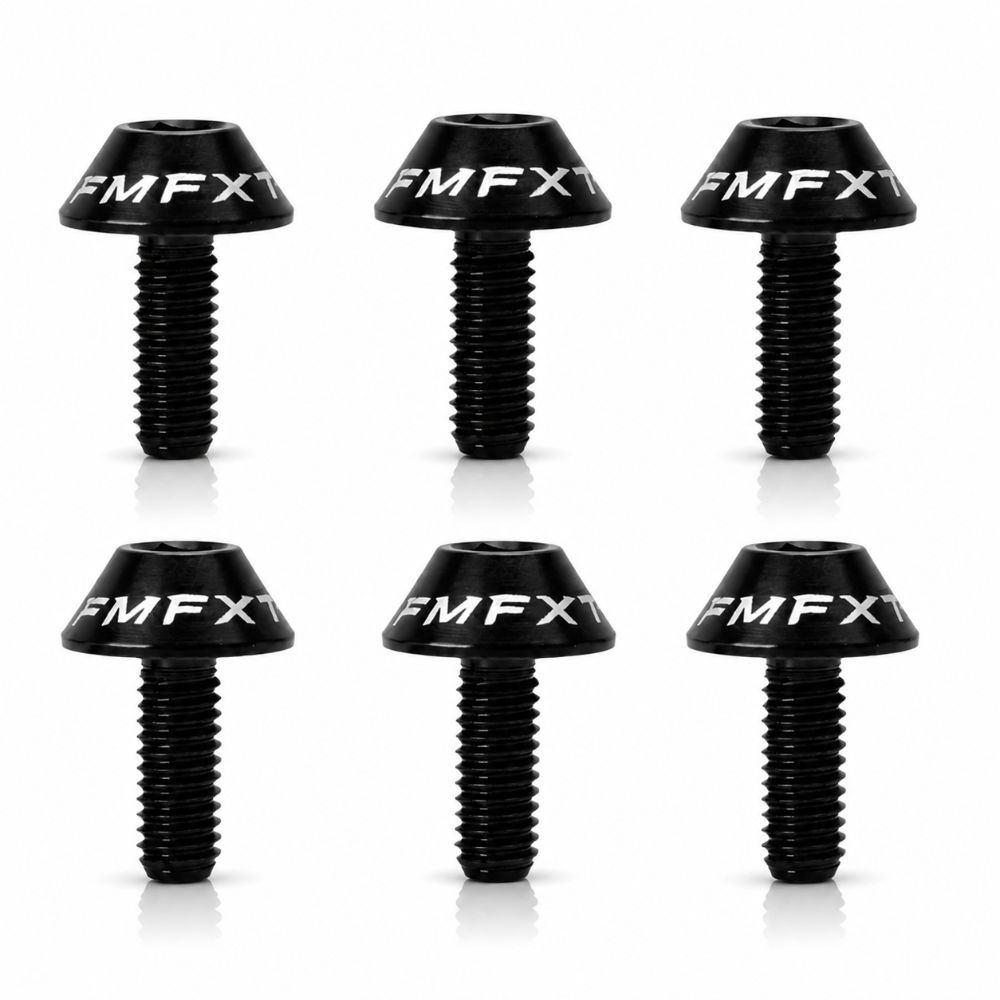 6PCS M5x12mm Bicycle Bottle Cage Screws Water Bottle Cage Holder Screws Bicycle Maintenance