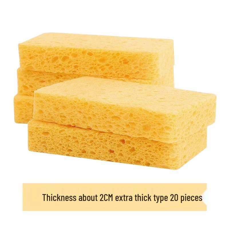 Magic Eraser Wood Pulp Dishcloth & Sponge Set for Kitchen Cleaning