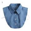 Fashion Cotton Classic Blouse False Collar Shirt Fake Collar Clothes Accessories Lapel