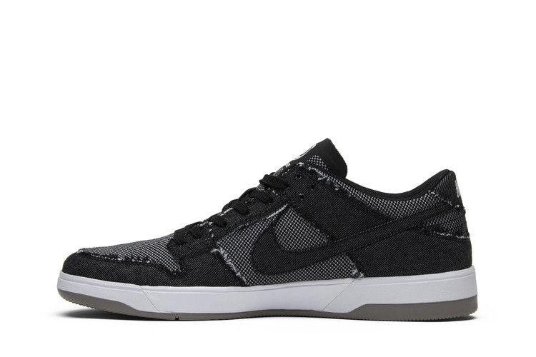 Мужские кроссовки Nike SB Dunk Low Elite Medicom Bearbrick Черный/Белый-Средне-серый-Черный