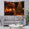 Tapestry Christmas Tree Background Hanging Cloth Party Bedroom Living Room Bedside Decoration Wall Tapestry