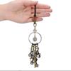 Retro Witch Bells Door Witchcraft Bells Supplies Wiccan Decor Altar Bell Antique Magic Keys for Home Protection Decor