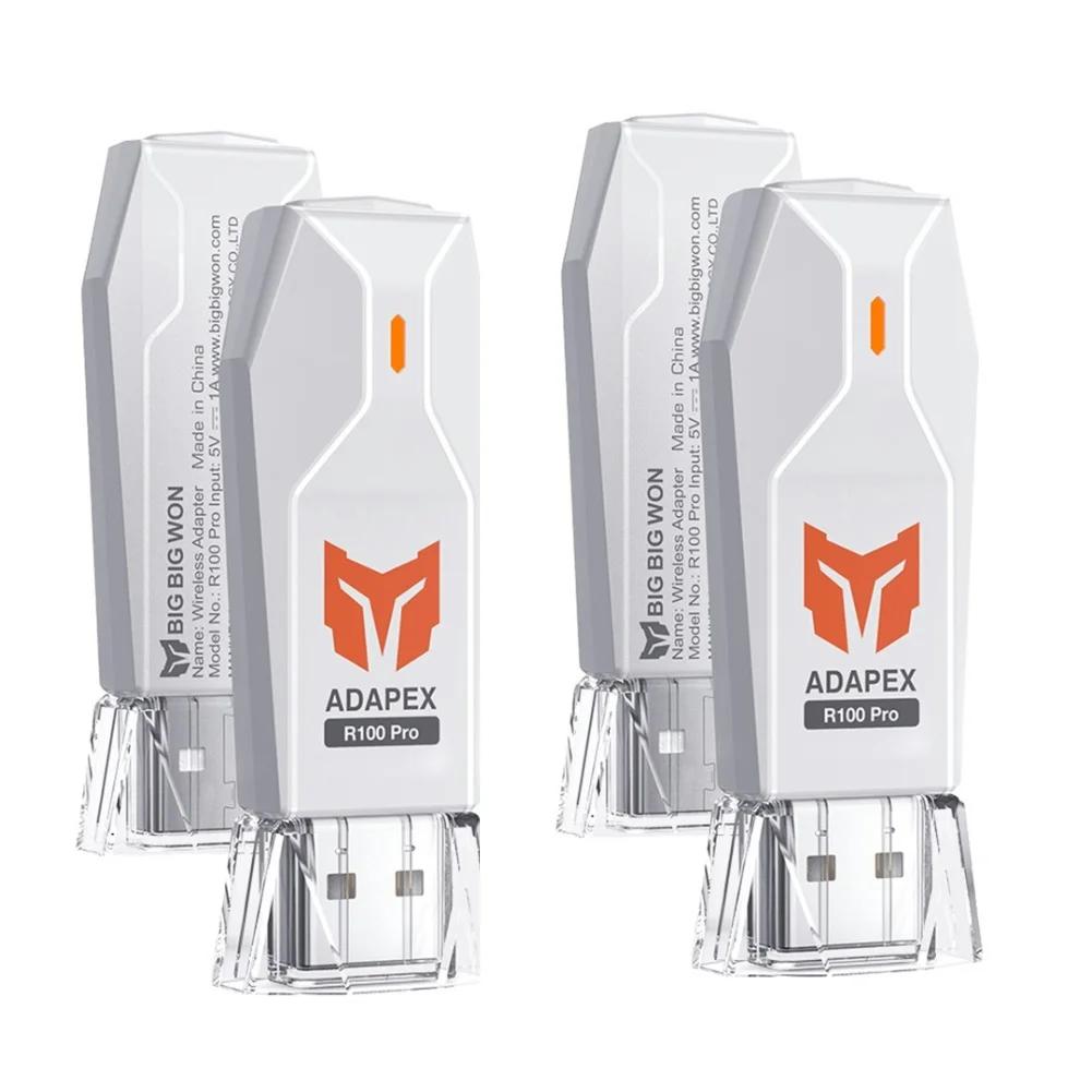 R100 PRO USB-приемник Беспроводной адаптер для ПК с Windows, Switch, PS4, PS5, XBOX One S, Конвертер для геймпада, Bluetooth-адаптер