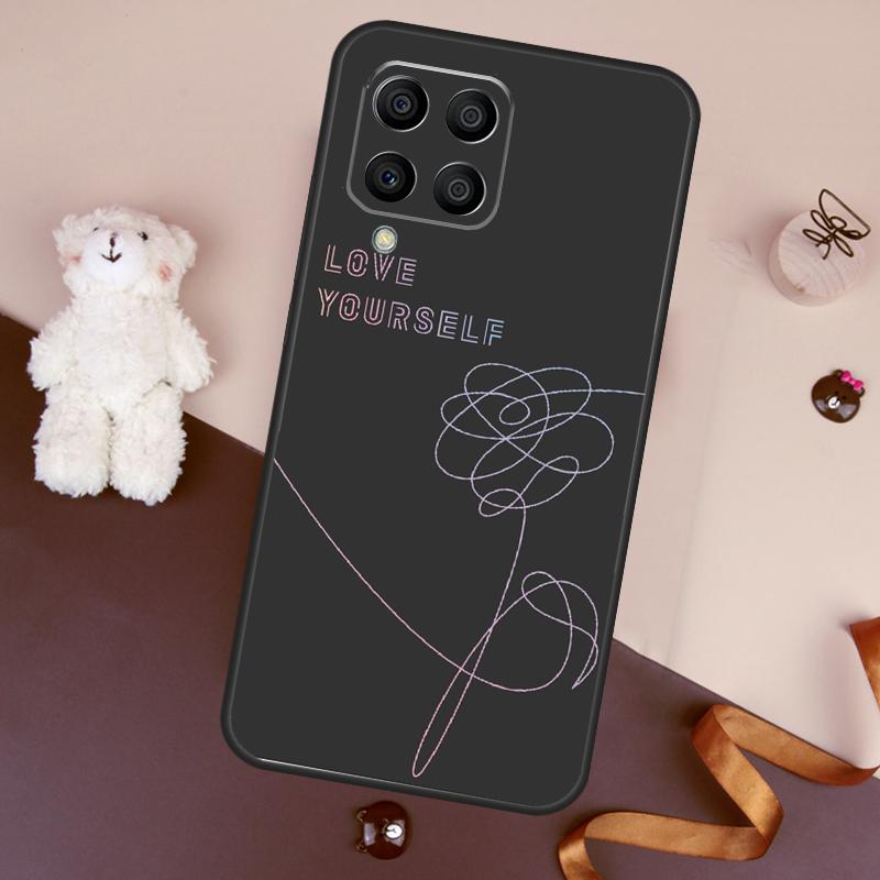 Цветок Люби Себя Kpop Чехол Для Samsung Galaxy M11 M31 M21 M53 M13 M32 M52 M15 M35 M55 M14 M34 M54 M06 M16 M36 M56