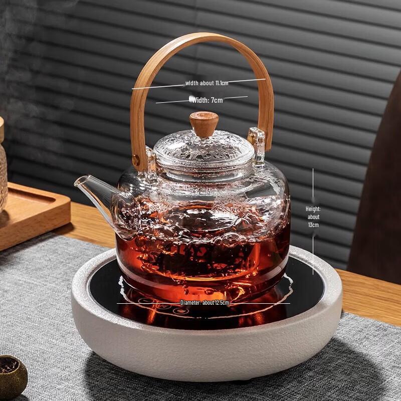Стеклянный чайник YIHUTEA для высоких температур
