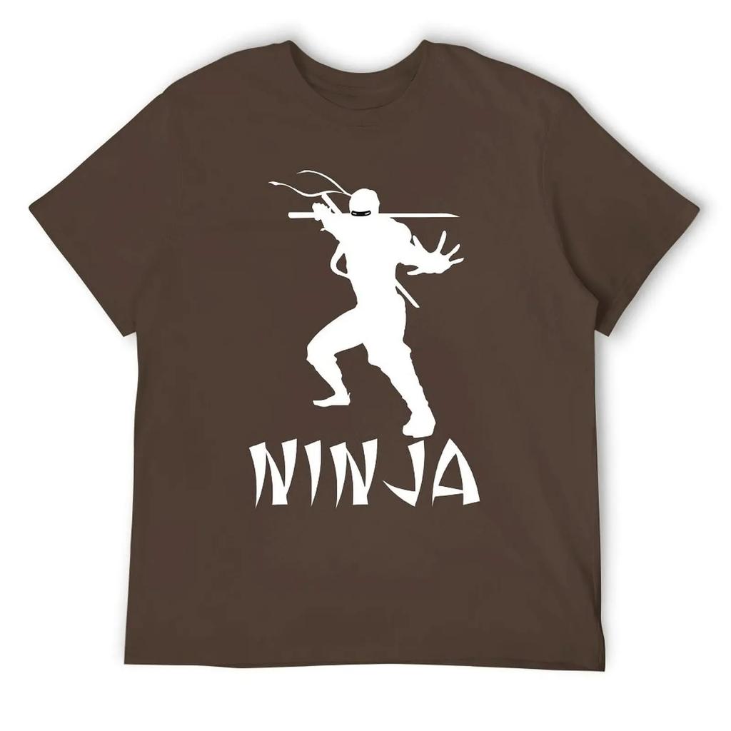 Футболка Harajuku Cool Ninja Essential, спортивная футболка, повседневная, с рисунком, юмористическая, с рисунком, фитнес, европейский размер