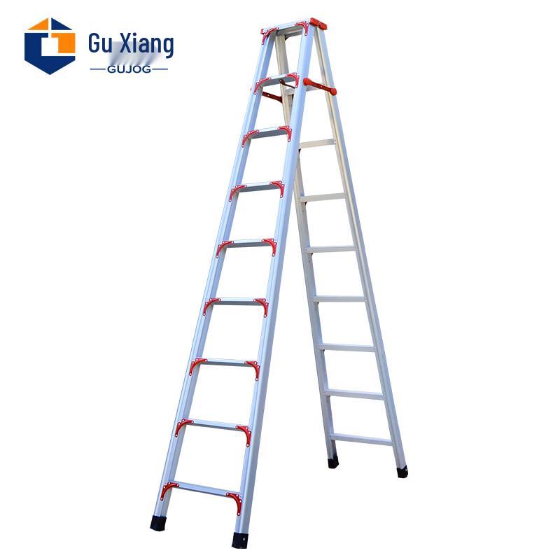 Heavy-Duty Folding Aluminum A-Frame Ladder