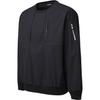 SALOMON Solid Color Crew Neck Pullover Long Sleeve Sweatshirt Men Sweatshirt Black LC2569900