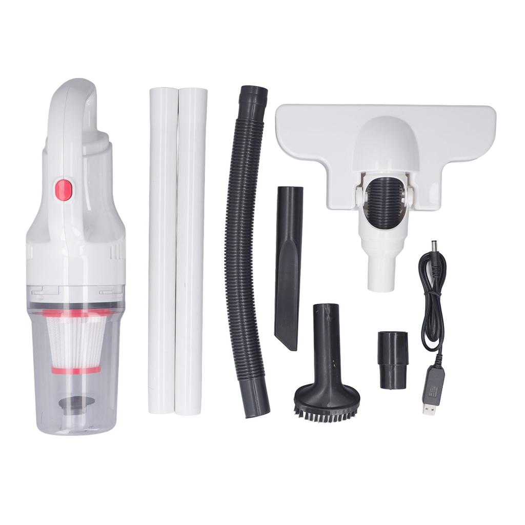 Cordless Vacuum Cleaner 12000pa High Suction 120W High Power 39800rpm with Brush Nozzle Long Flat