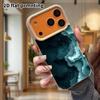 Phone Case: Lambskin 2D Flat Samsung Galaxy A34 A35 M05 M06 S20 S22 S21 FE Plus 5G Protective Case, Deep Sea Pattern, Christmas and Halloween Gift