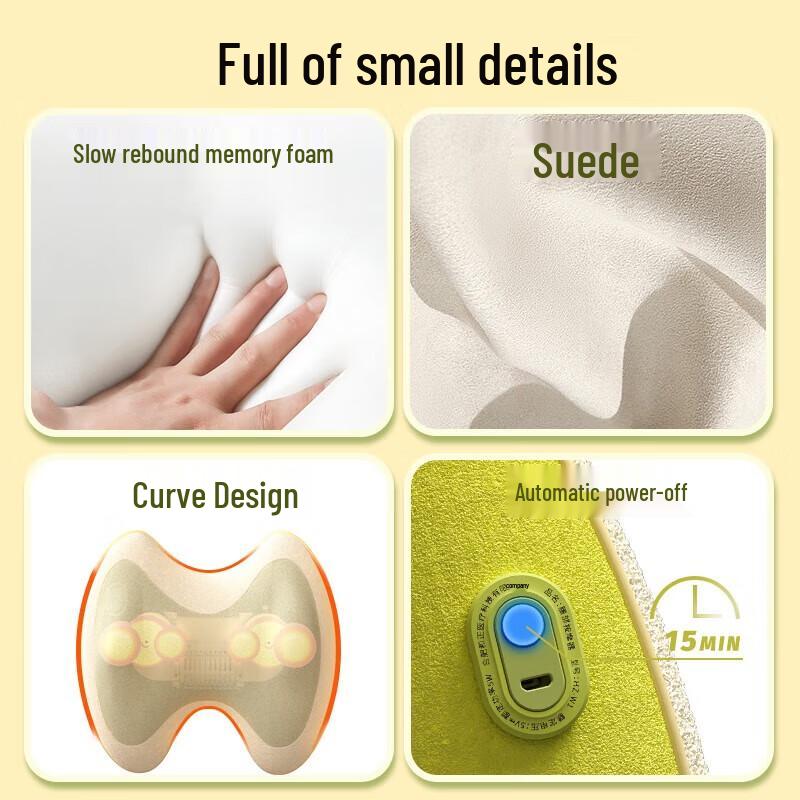 Hozheng Multi-functional Deep Kneading Waist Massager with Heat