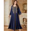 Magic Queen Arabic Sequined Embroidered Dubai Plus Size Robe Long Dress Women's Dress