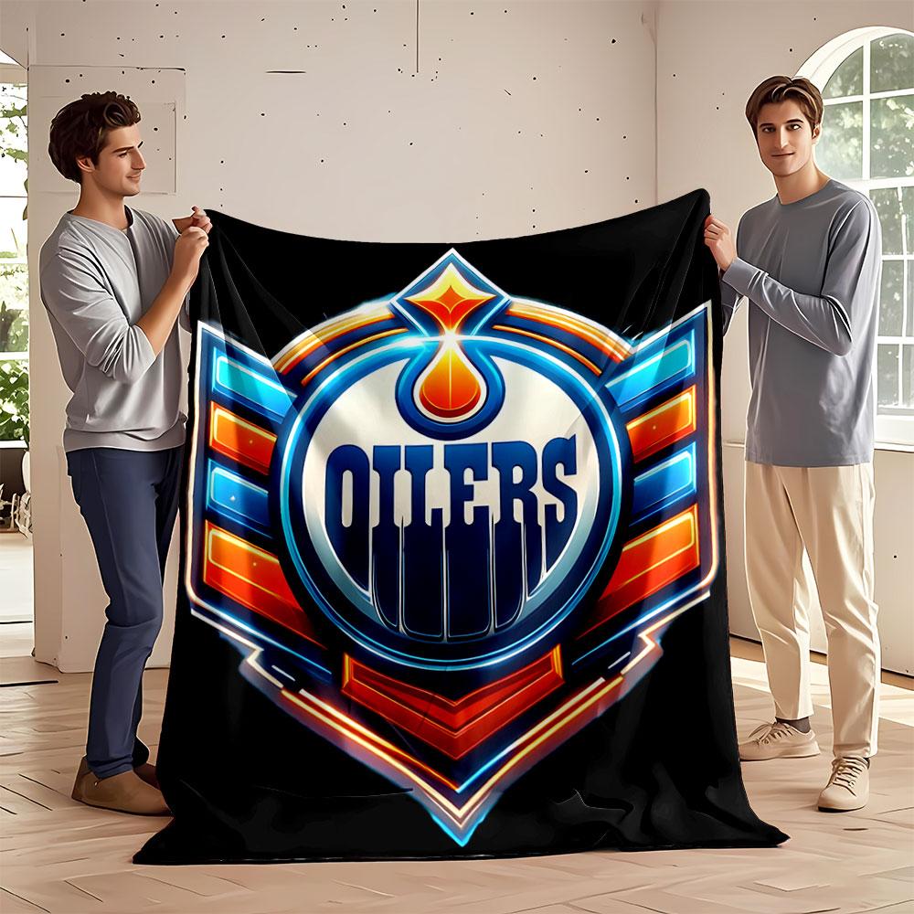 Oil Drop Crest Blanket Design print blanket soft and cozy perfect for the living room bed sofa or a nap,gift