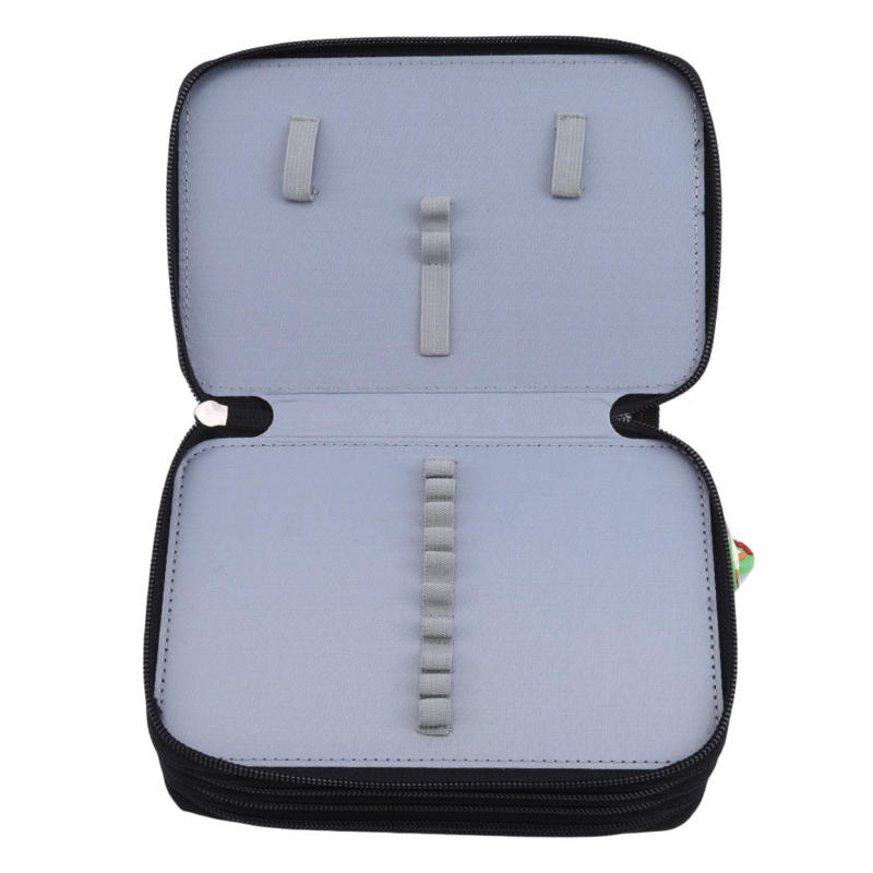 Многосекционный красочный студенческий пенал-бокс для карандашей и маркеров большой вместимости, для эскизов и рисования, для кистей, канцелярский