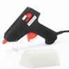 Glue Gun with 50 Sticks, Compact, Ultra-Lightweight, Strong Adhesive for DIY Repairs, Joining, Crafts, Woodworking, and Kids