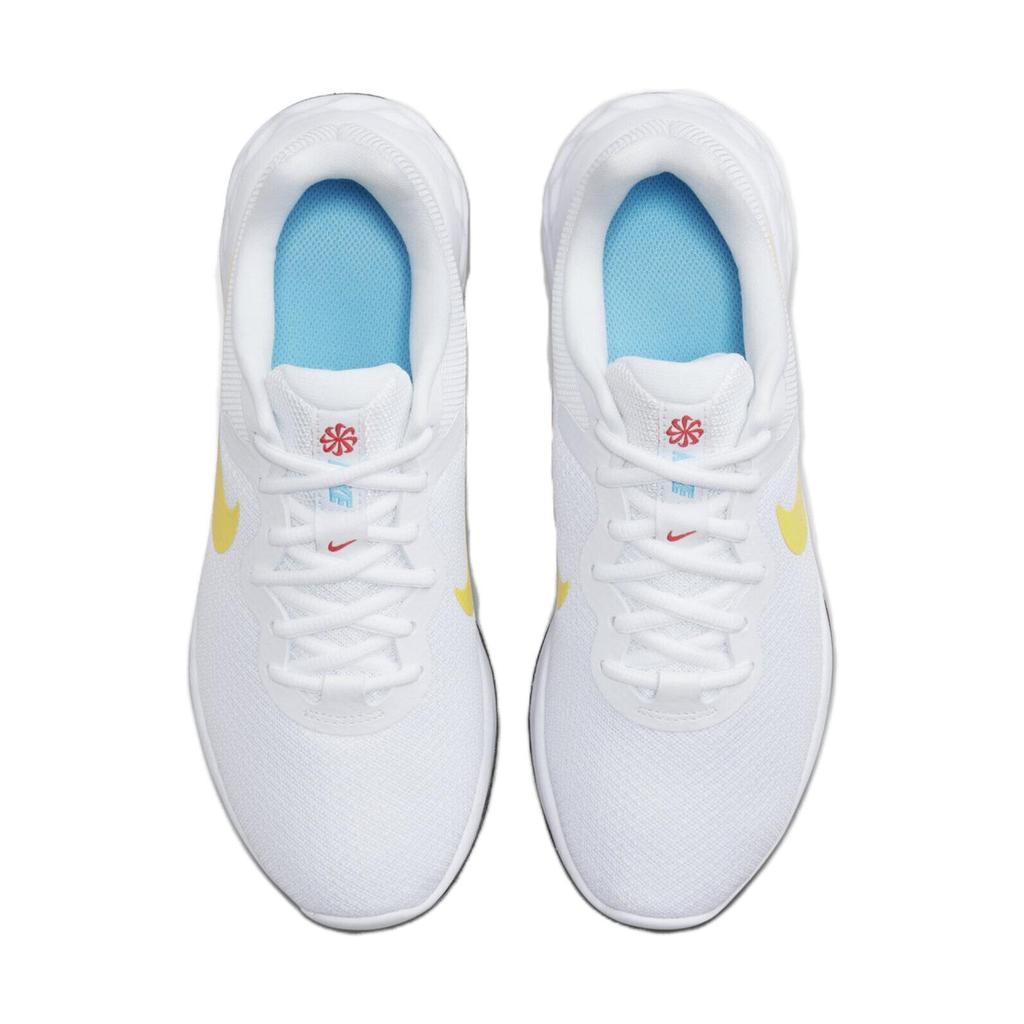 Nike Женские кроссовки Revolution 6 Next Nature 'Белый/Оптический желтый' DC3729-105