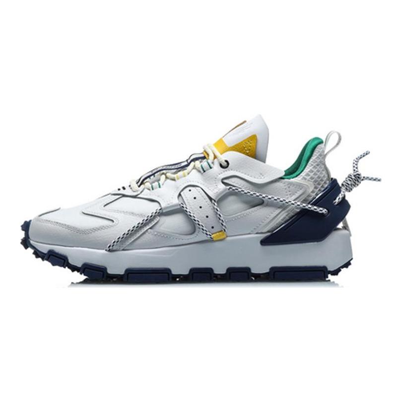 Li Ning CF Tracing Flying Knight Нескользящие, Износостойкие, Сбалансированные, Легкие Низкие Повседневные Кроссовки Мужские AGCQ217-3